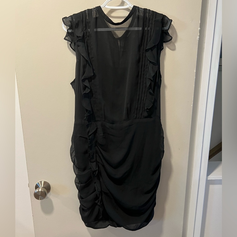 XL Express Black Mini Dress